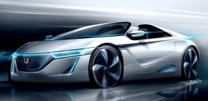 2011 Honda Small Sports EV Drawings